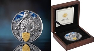 5 Dollar Samoa 2026 2 OZ Legends of Battlefield William Wallace