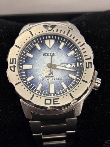Seiko Prospex - SRPG57 Monster "Save The Ocean" Automatic - Modded Crystal