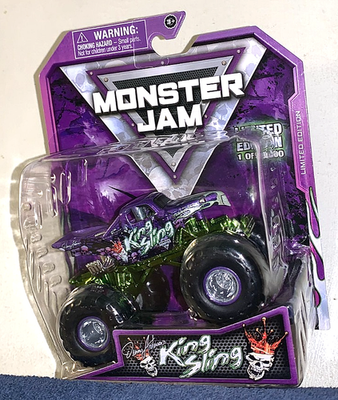 SPIN MASTER 2024 MONSTER JAM DENNIS ANDERSON'S PURPLE KING SLING