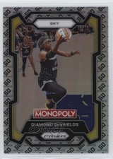 2024 Panini Prizm Monopoly WNBA GO Space Prizm Diamond DeShields #60 8d2