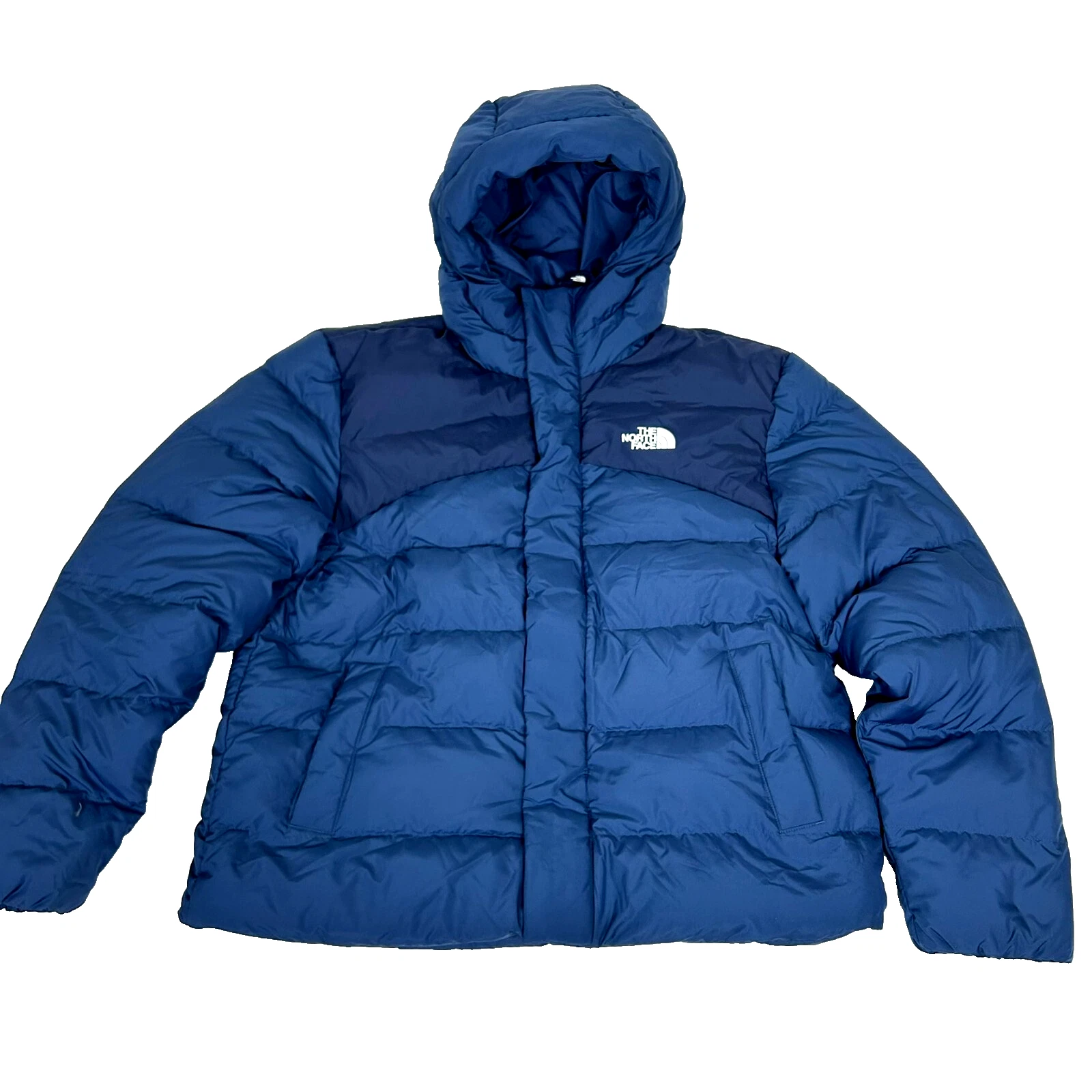 NWT Men's North Face Baltic Hoodie Insulated 600-Down Puffer Jacket XXL Navy B3