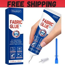 Fabric Glue Mighty Mend it Fabric Glue Permanent Clear Washable Clothing Glue