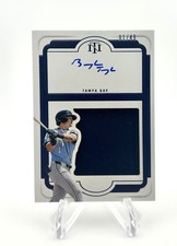 2025 National Treasures Sillhouette Signatures BRAYDEN TAYLOR Auto 1/49 Bookend