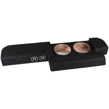 Fits 2015-2025 Ford F-150 Super Cab Dual 10" Ported Subwoofer Enclosure