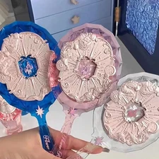 Flower knows the moonlight mermaid series makeup mirror handheld mirror