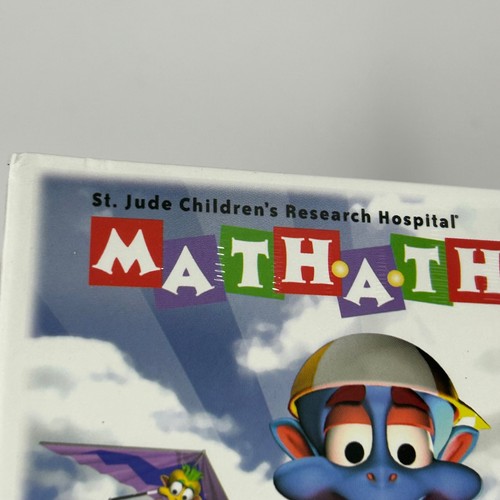 NEW Mathathon 2 by St. Jude's Children's Research Hospital CD ROM Windows 98 - Afbeelding 3 van 3