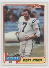1981 Topps Bert Jones #525 9av