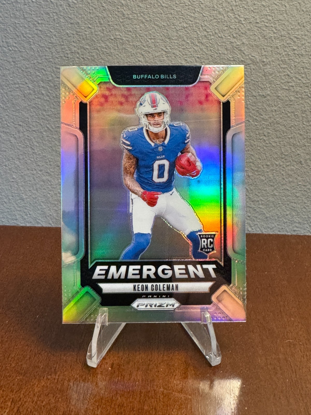 2024 Panini Prizm - Emergent Keon Coleman #16 (RC)