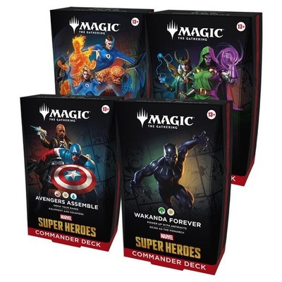 Sealed Marvel Super Heroes Commander Deck Case PRESALE Magic MTG Kid Icarus