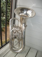 Working Besson Euphonium "50 Medals of Honor", A440 3-valve compensator 