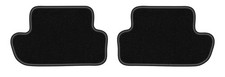 Hintere Auto-Fu�matten Velours f�r: BMW 6 F12 2011-2018 Cabrio schwarz