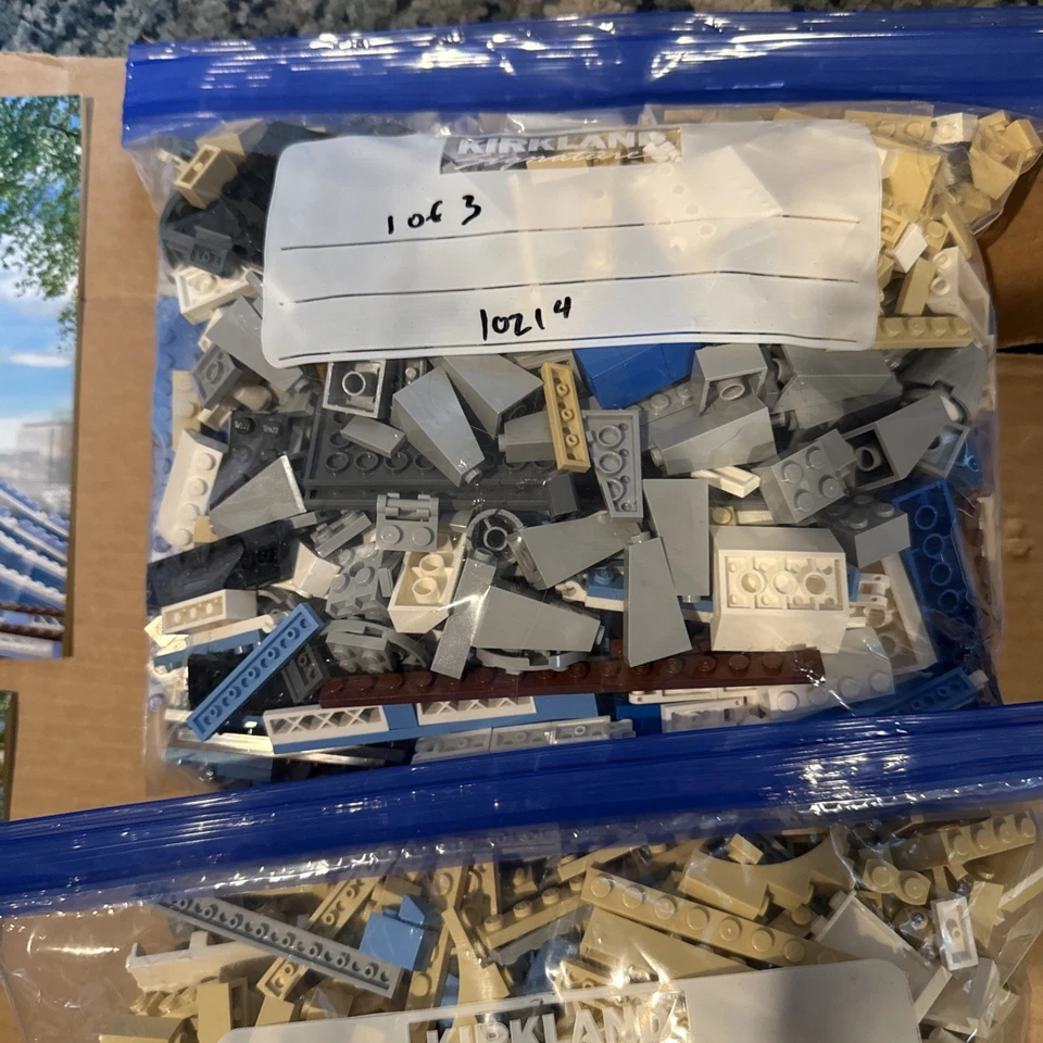 LEGO London Tower Bridge #10214 100% completo con instrucciones sin caja Foto 3 de 4