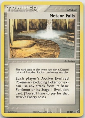 Meteor Falls Uncommon Deoxys 89/107 NM Ryo Ueda