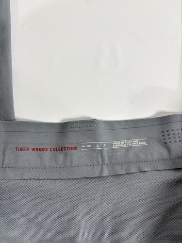 Pantalones NIKE GOLF Tiger Woods Ligeros TW Gris Enfriamiento NUEVO Para Hombre Talla 34 x 30 - Imagen 4 de 5