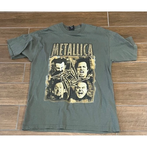 Metallica Poor Touring Me 96 97 Tour Shirt Giant Tag Vintage vintage concert t-shirt, vintage, size XL, single stitch, B+ condition