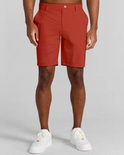 Redvanly Mens New 9" Inseam Hanover Pull-On Short Lobster All Sizes Ships Free