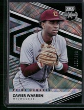 2020 Panini Elite Extra Edition #92 Zavier Warren Prime Numbers A #/190