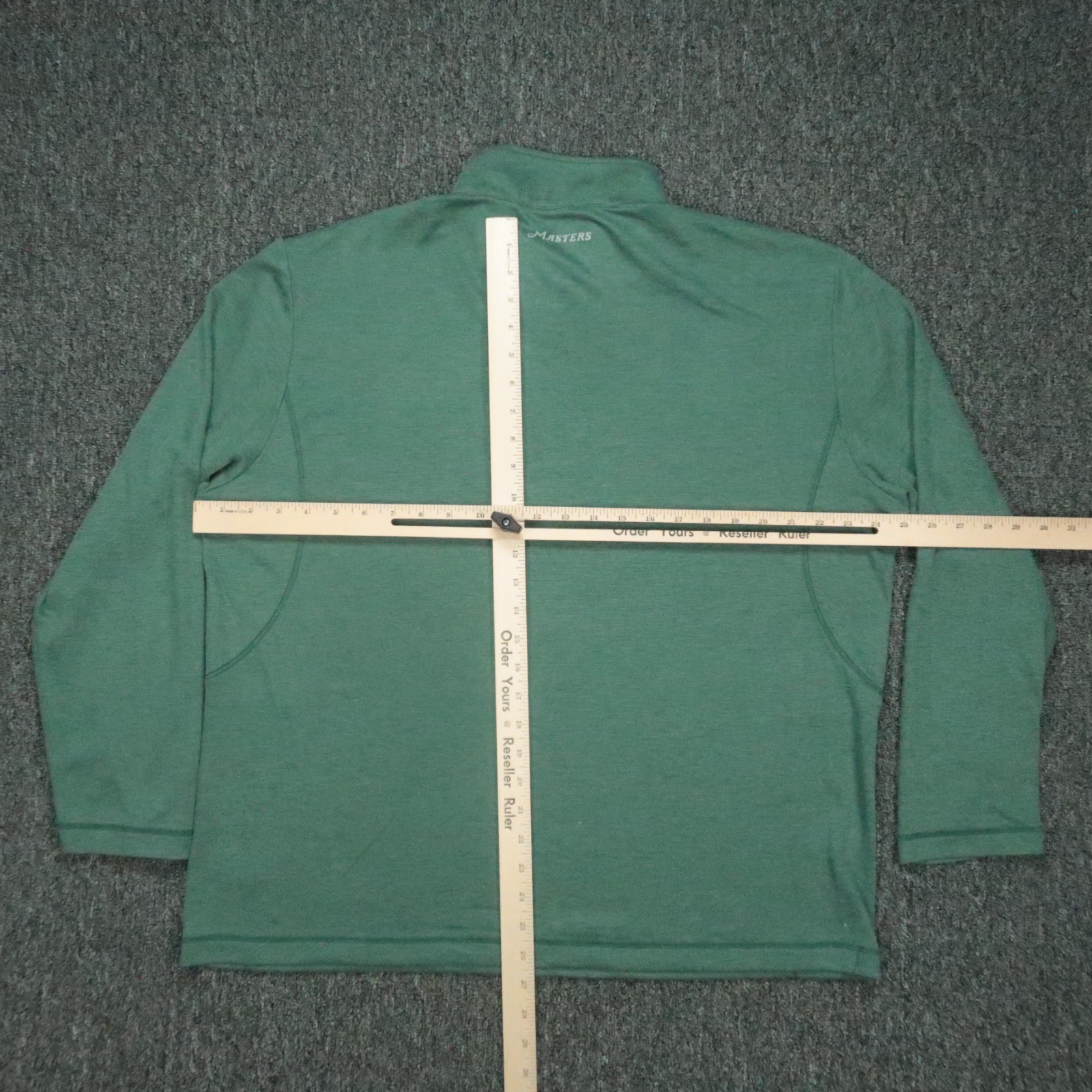 Masters Tech Pullover Mens Extra Large Green Augu… - image 7