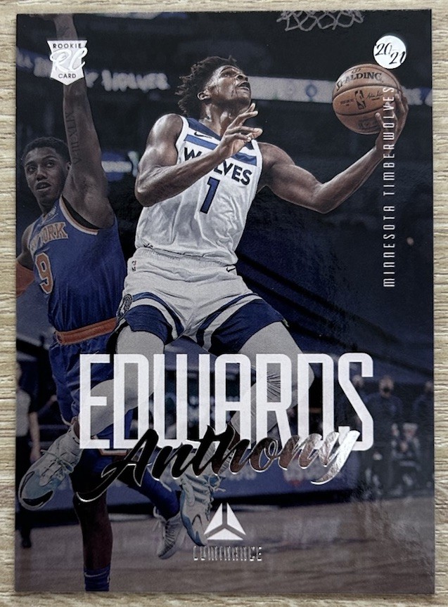 2020-21 Panini Chronicles Luminance Anthony Edwards Rookie #143