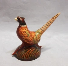 Rosemeade Pottery Large Striding Pheasant Single Shaker