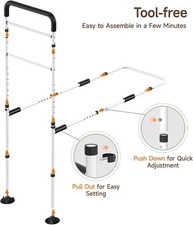WAYES- Bed Rail Safety Side Bed Rails For Elderly Adults Disabled