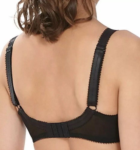 Fantasie Marianna Bra Black Emerald Lace Size 32D Padded Half Cup Balcony 9201 - Picture 12 of 12