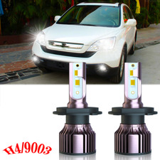 LED for Honda CRV 1997-2004 Headlight Kit H4 9003 6000K White Bulbs Hi/Low Beam
