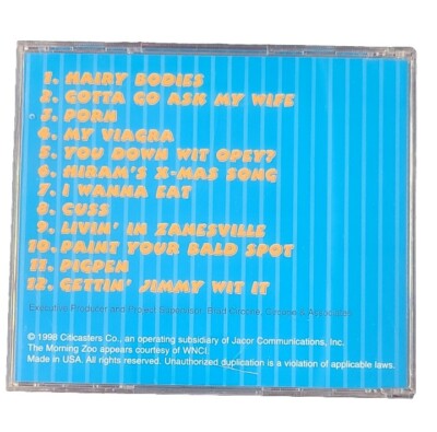 WNCI 97.9 Columbus, Ohio CD Zoo Tunes 1989 - 1999. The morning zoo