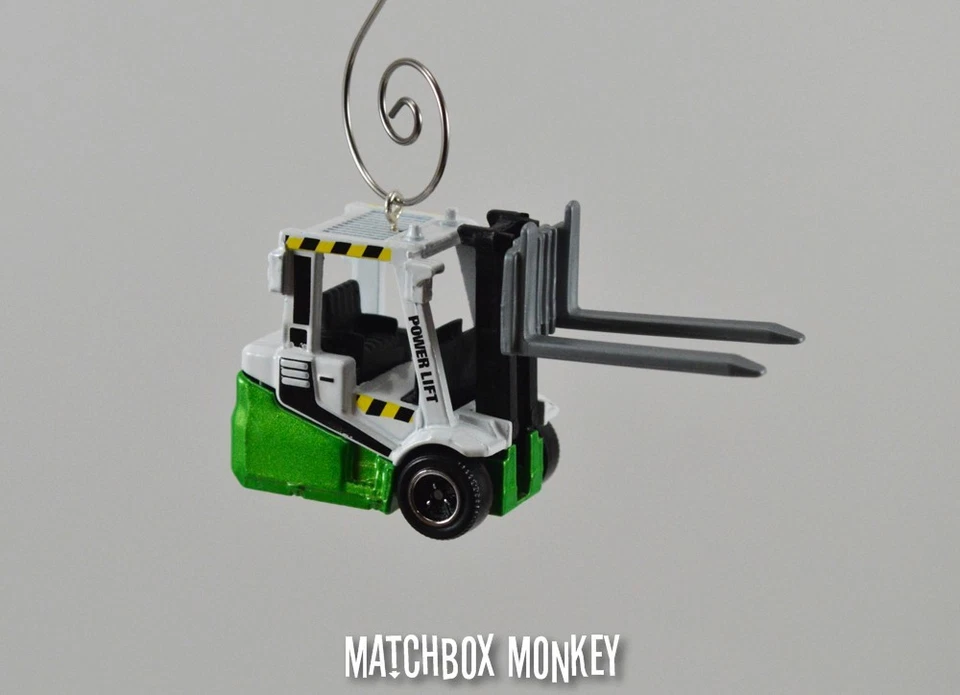 1/64 Forklift Hi-Lo Christmas Ornament Crown Fork Truck CAT Komatsu Toyota Hilo - Image 4 of 4