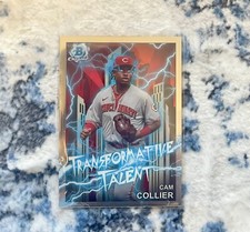 Cam Collier 2023 Bowman Chrome Draft TRANSFORMATIVE TALENT #TT-9 Prospect (Reds)
