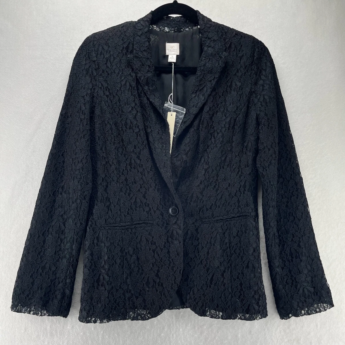Blazer Lauren Conrad Gris, Noir Et Blanc Taille M - Occasion Très Bon état, Pas De Taches Ni Déchirures