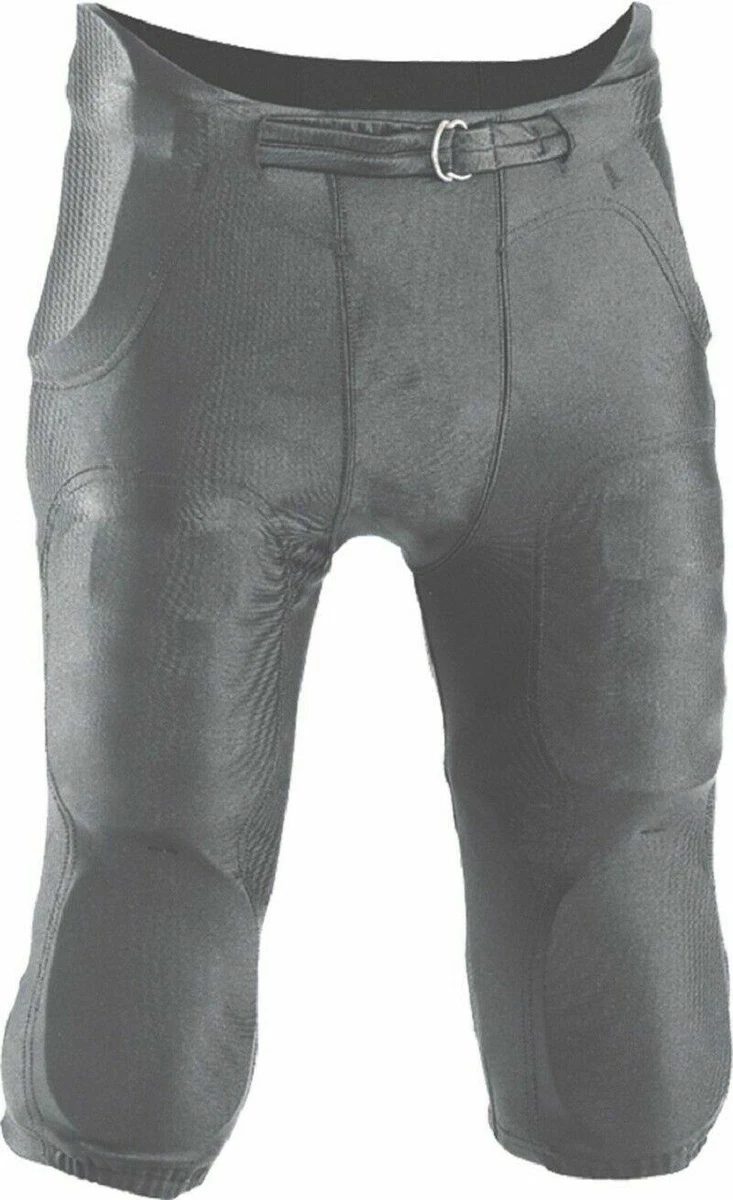 RIDDELL MEN S PRACTICE FULLY INTEGRATED FOOTBALL PANTS GRAY