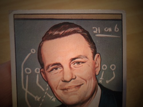 1952 BOWMAN #84 RAYMOND PARKER FOOTBALL CARD DETROIT LIONS UNGRADED EXCELLENT - Picture 2 of 8