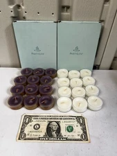 PartyLite V04447 Goji Berry Chocolate V04449 Fig & Olive 24 Universal Tealights