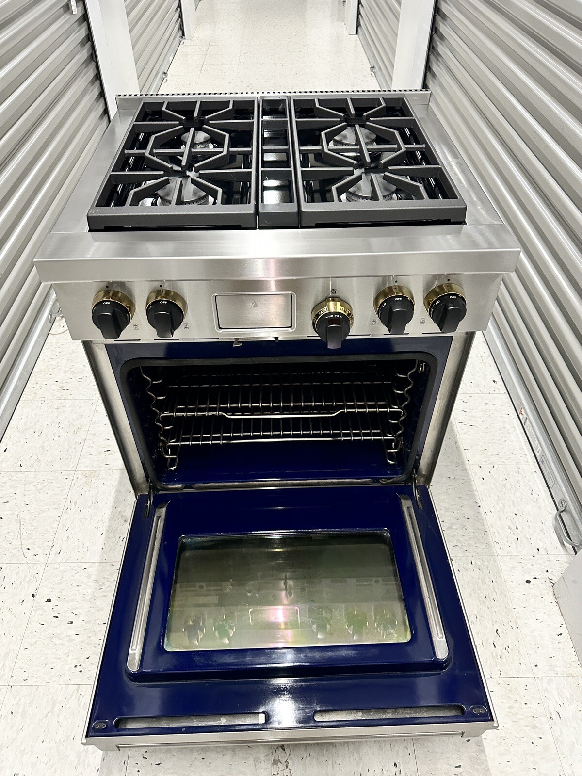 Wolf DF304 LP 30" Dual Fuel Range 4 Burners Professional Propane (LP