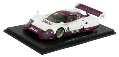 Miniature Onyx 1/43 – Jaguar XJR 12 N°3 – Vainqueur 24H Du Mans 1990 (Nielsen, Cobb, Salazar)