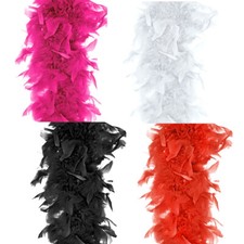 Federboa Farbauswahl 180cm Federschal Boa