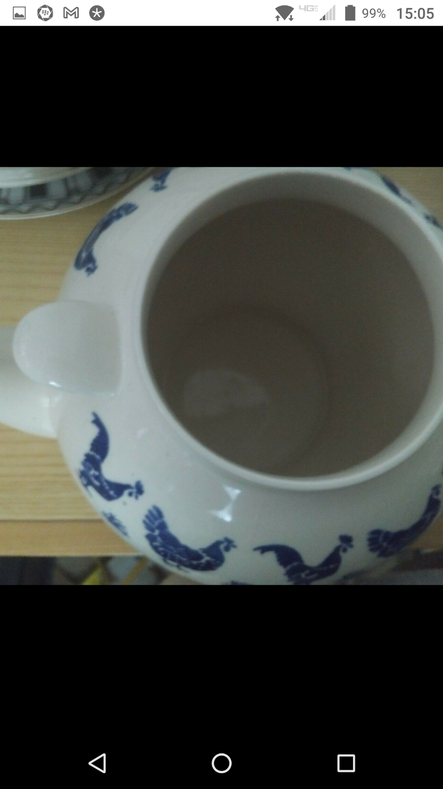 Emma Bridgewater Gallon Teapot Blue Hens eBay