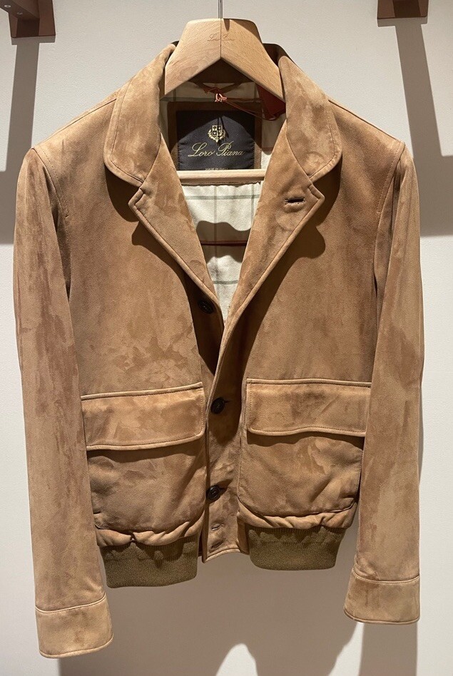 LORO PIANA FAM7642 Spagna Suede JACKET - BNWT | eBay