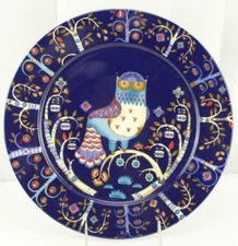 NWOT IIttala Taika Blue Large Dinner Plate 11 1/2" Multiple Available