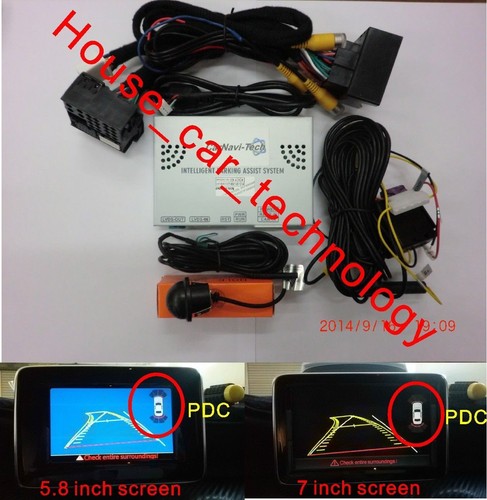 Mercedes PAS with rear view camera for A/B/C/CLA/GLA/GLK/ML/G/E/SLK/CLS NTG4.5