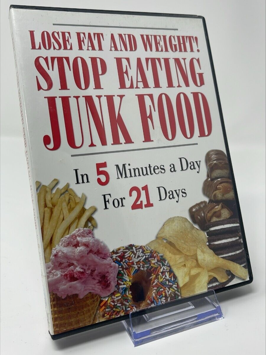 Lose Fat and Weight Stop Eating Junk Food - In 5 Minutes a Day for 21 ...