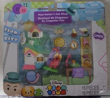Disney Tsum Tsum - Mad Hatter's Hat Shop - Alice in Wonderland 16 Pc.  Set  NEW