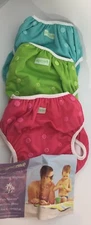 Wegreeco Baby & Toddler Snap One Size Reusable Baby Swim, Fresh, Size Small