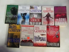 BIG Lot of (9) TESS GERRITSEN Books BLOODSTREAM, The Bone Garden, THE APPRENTICE