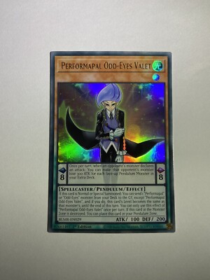 BLMR-DE029 PERFORMAPAL ODD-EYES VALET ULTRA RARE 1.AUFLAGE YuGiOh KARTE