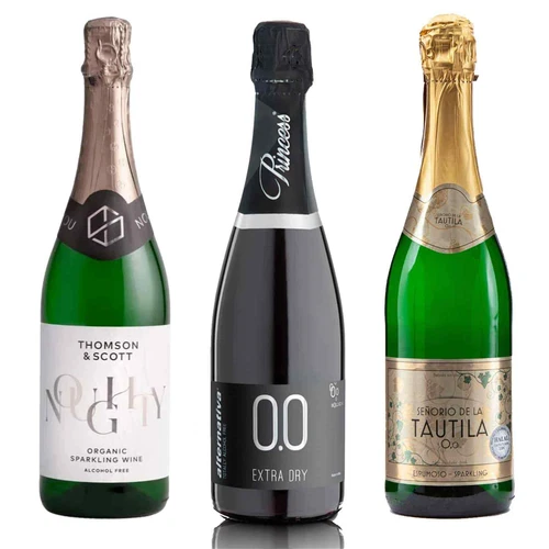 Best Selling Non-Alcoholic Sparkling Wine Bundle (Germany, Italy, Spain)