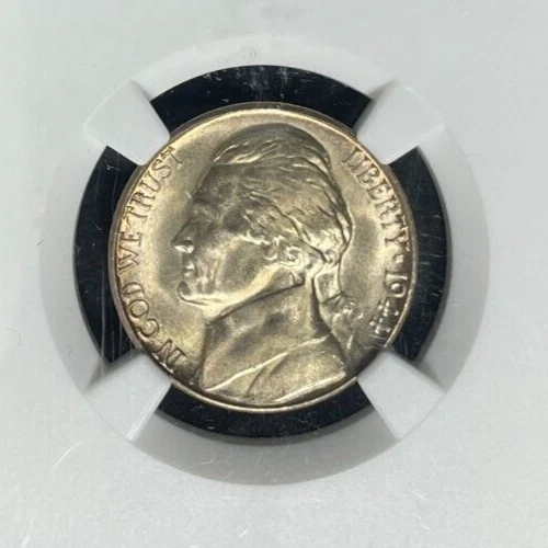 1944-S JEFFERSON NICKEL ~ NGC - MS 66 ~BEAUTIFUL COIN~ REF#79-053