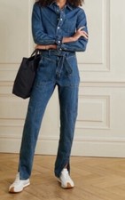 395 RAG BONE Sz Med. MIA DENIM JUMPSUIT