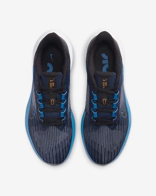 Size 11.5 - Nike Air Winflo 9 Obsidian Dark Marina Blue for  display picture 3